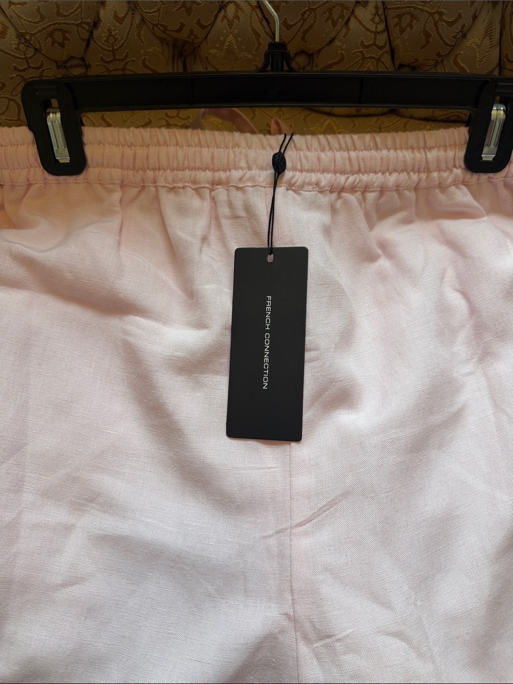 Linen lined drawstring trouser - Picture 3 of 10